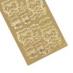 Ursus KREATIV STICKER 10x23CM,MOTIV 29,1ST.GOLD