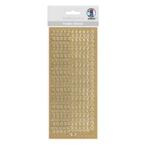 Ursus KREATIV STICKER 10x23CM,MOTIV 35,1ST.GOLD