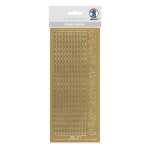 Ursus KREATIV STICKER 10x23CM,MOTIV 40,1ST.GOLD