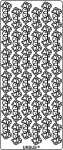 Ursus KREATIV STICKER 10x23CM,MOTIV 47,1ST.GOLD