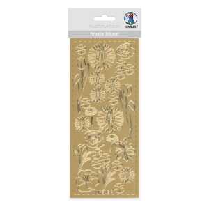 Ursus KREATIV STICKER 10x23CM,MOTIV 53,1ST.GOLD