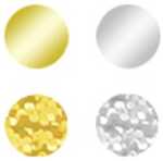 Ursus KREATIV STICKER 10x23CM,MOTIV 62,1ST.GOLD