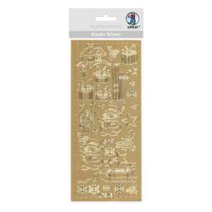 Ursus KREATIV STICKER 10x23CM,MOTIV 64,1ST.GOLD
