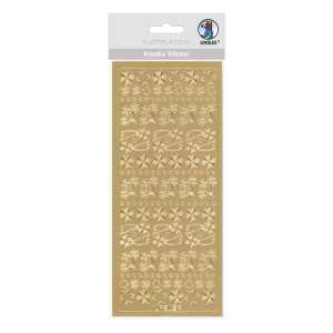 Ursus KREATIV STICKER 10x23CM,MOTIV 66,1ST.GOLD