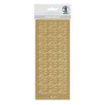 Ursus KREATIV STICKER 10x23CM,MOTIV 87,1ST.GOLD