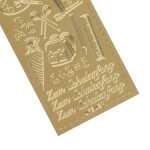 Ursus KREATIV STICKER 10x23CM,MOTIV 89,1ST.GOLD