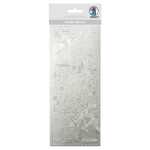 Ursus KREATIV STICKER 10x23CM,MOTIV 02,1ST.SILBER