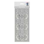 Ursus KREATIV STICKER 10x23CM,MOTIV 04,1ST.SILBER