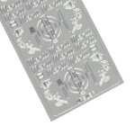 Ursus KREATIV STICKER 10x23CM,MOTIV 04,1ST.SILBER