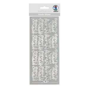 Ursus KREATIV STICKER 10x23CM,MOTIV 10,1ST.SILBER