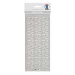 Ursus KREATIV STICKER 10x23CM,MOTIV 108,1ST.SILBER