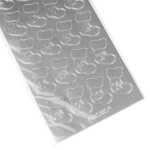 Ursus KREATIV STICKER 10x23CM,MOTIV:124,1ST. SILBER