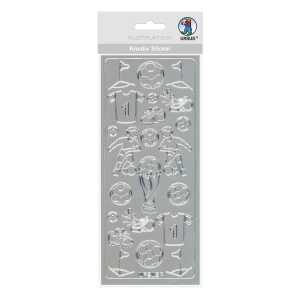 Ursus KREATIV STICKER 10x23CM,MOTIV 20,1ST.SILBER