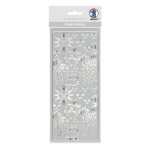 Ursus KREATIV STICKER 10x23CM,MOTIV 22,1ST.SILBER