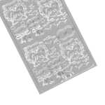 Ursus KREATIV STICKER 10x23CM,MOTIV 29,1ST.SILBER