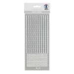 Ursus KREATIV STICKER 10x23CM,MOTIV 37,1ST.SILBER