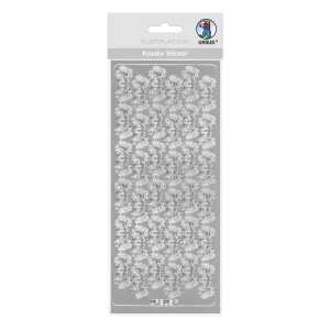 Ursus KREATIV STICKER 10x23CM,MOTIV 47,1ST.SILBER