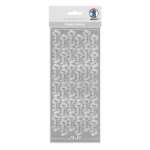 Ursus KREATIV STICKER 10x23CM,MOTIV 47,1ST.SILBER