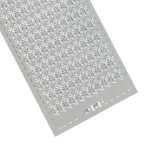 Ursus KREATIV STICKER 10x23CM,MOTIV 49,1ST.SILBER