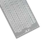 Ursus KREATIV STICKER 10x23CM,MOTIV 51,1ST.SILBER