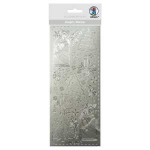 Ursus KREATIV STICKER 10x23CM,MOTIV 62,1ST.SILBER