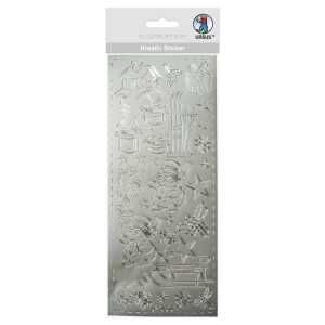 Ursus KREATIV STICKER 10x23CM,MOTIV 64,1ST.SILBER
