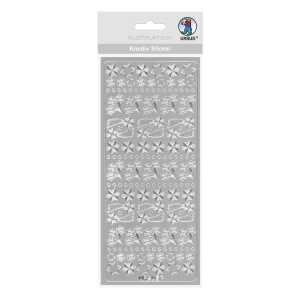 Ursus KREATIV STICKER 10x23CM,MOTIV 66,1ST.SILBER