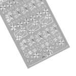 Ursus KREATIV STICKER 10x23CM,MOTIV 66,1ST.SILBER