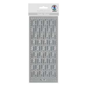 Ursus KREATIV STICKER 10x23CM,MOTIV 85,1ST.SILBER