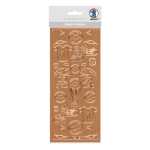 Ursus KREATIV STICKER 10x23CM,MOTIV 20,1ST.KUPFER