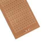 Ursus KREATIV STICKER 10x23CM,MOTIV 49,1ST.KUPFER