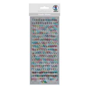 Ursus KREATIV STICKER 10x23CM,MOTIV 15,1ST.MULTIC.