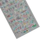 Ursus KREATIV STICKER 10x23CM,MOTIV 68,1ST.MULTIC.