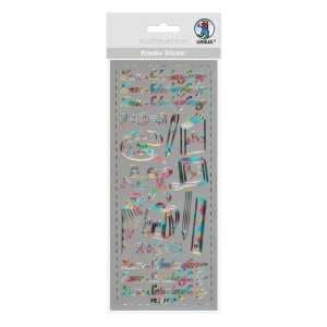 Ursus KREATIV STICKER 10x23CM,MOTIV 89,1ST.MULTIC.