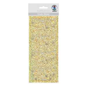 Ursus HOL.KREATIV STICKER 10x23CM,MOTIV 25,1ST.GOLD