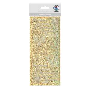 Ursus HOL.KREATIV STICKER 10x23CM,MOTIV 28,1ST.GOLD