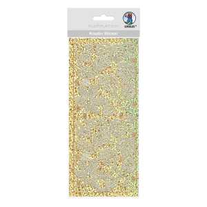 Ursus HOL.KREATIV STICKER 10x23CM,MOTIV 54,1ST.GOLD