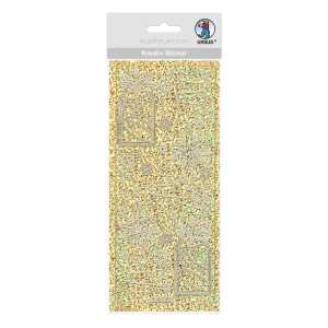 Ursus HOL.KREATIV STICKER 10x23CM,MOTIV 62,1ST.GOLD