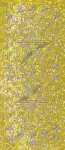 Ursus HOL.KREATIV STICKER 10x23CM,MOTIV 67,1ST.GOLD