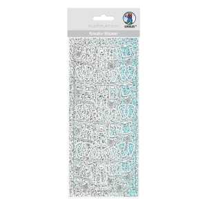 Ursus HOL.KREATIV STICKER 10x23CM,MOTIV 25,1ST.SILB