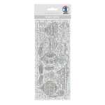 Ursus HOL.KREATIV STICKER 10x23CM,MOTIV 63,1ST.SILB