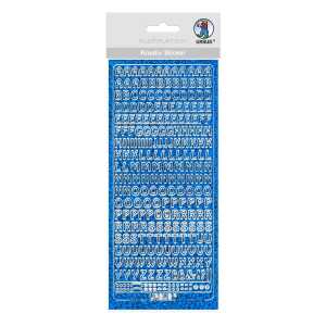 Ursus HOL.KREATIV STICKER 10x23CM,MOTIV 13,1ST.BLAU