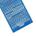 Ursus HOL.KREATIV STICKER 10x23CM,MOTIV 13,1ST.BLAU