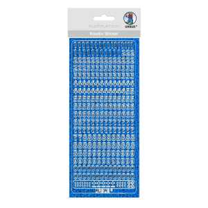 Ursus HOL.KREATIV STICKER 10x23CM,MOTIV 15,1ST.BLAU