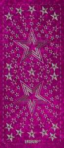 Ursus HOL.KREATIV STICKER 10x23CM,MOTIV 67,1ST.PINK