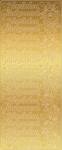 Ursus KREATIV STICKER 10x23CM,MOTIV 08,5ST.GOLD