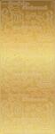 Ursus KREATIV STICKER 10x23CM,MOTIV 09,5ST.GOLD
