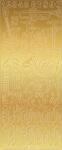 Ursus KREATIV STICKER 10x23CM,MOTIV 21,5ST.GOLD