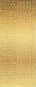 Ursus KREATIV STICKER 10x23CM,MOTIV 35,5ST.GOLD