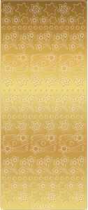 Ursus KREATIV STICKER 10x23CM,MOTIV 66,5ST.GOLD